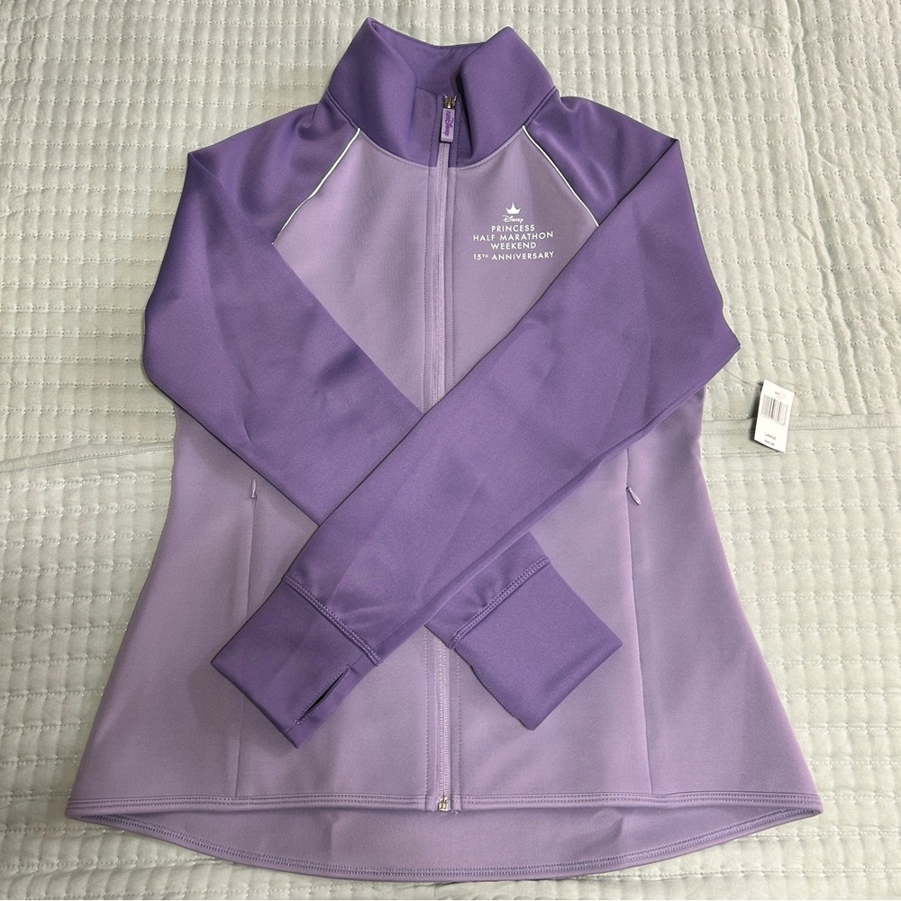 SOLD!!! runDisney Princess Half Marathon Full-Zip Jacket - 15th Anniversary